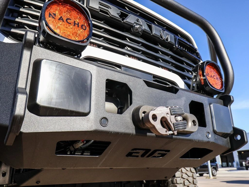 Ram AG Wagon front bumper light cannon Nacho