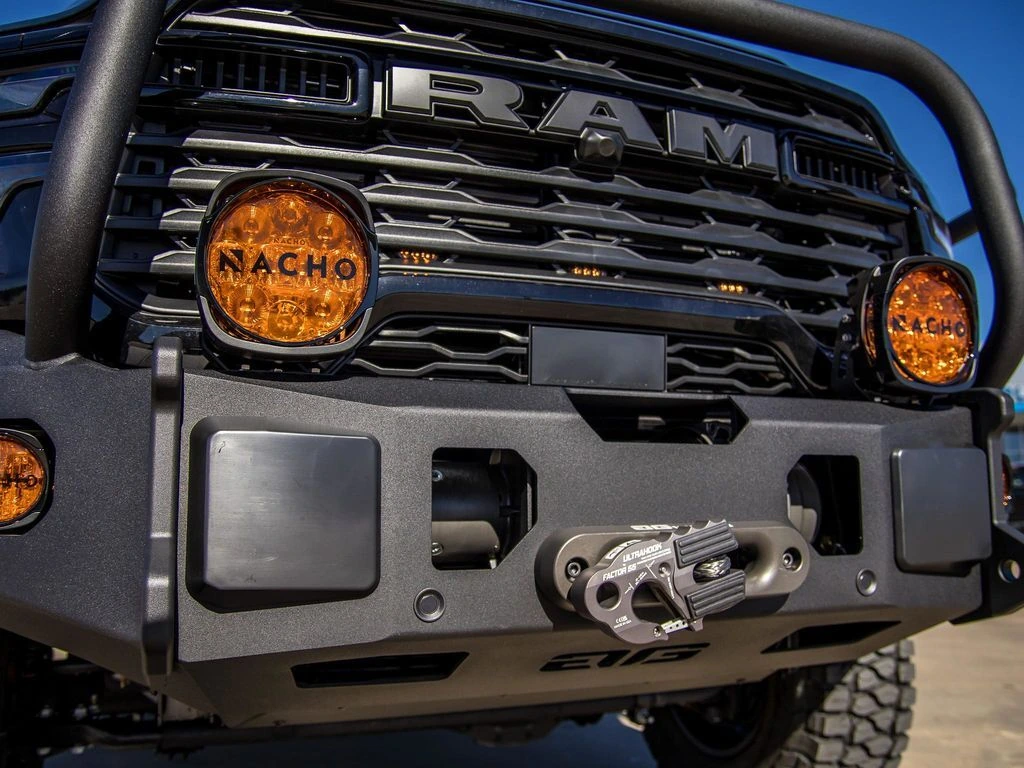 Ram AG Wagon Nacho lights and front bumper