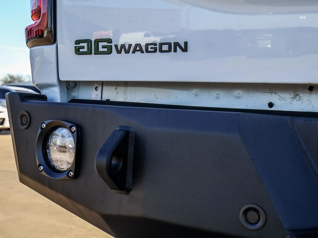 AG Wagon rear bumper and badge